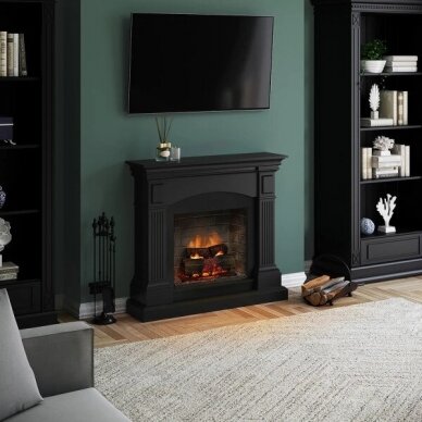 TAGU MAGNA PowerFlame 2 DEEPL BLACK free standing electric fireplace 3