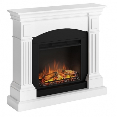 TAGU MAGNA PURE WHITE 23" free standing electric fireplace 1