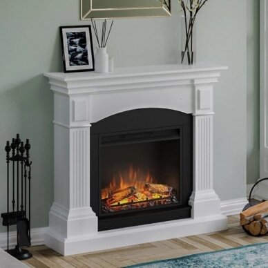 TAGU MAGNA PURE WHITE 23" free standing electric fireplace