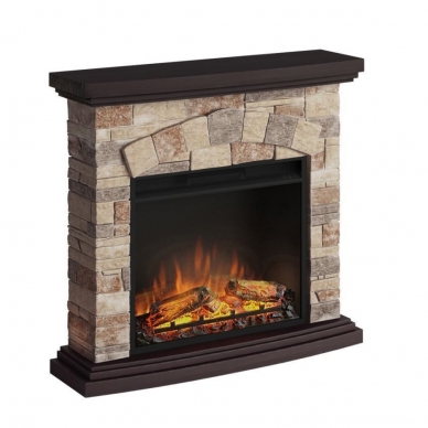 TAGU TORI STONE CREAME 23" free standing electric fireplace