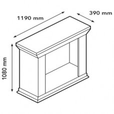 XARALYN KOS BUILT-IN pastatomas biožidinys