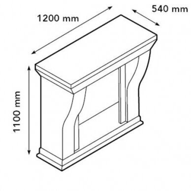 XARALYN KRETA BUILT-IN MEDALLION F03 pastatomas biožidinys 1