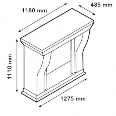 XARALYN LOUIS BUILT-IN STONE C03 biokamin 1