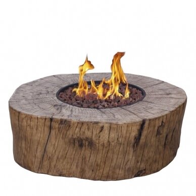 XARALYN TREE outdoor gas fireplace