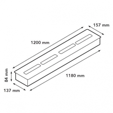 XARALYN XL 11814LB bioethanol fireplace insert 3