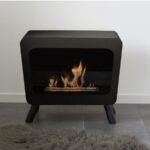 BIO BLAZE RETRO BLACK напольный биокамин