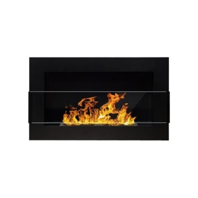 BIOHEAT 650x400 TUV GLASS biožidinys įmontuojamas - pakabinamas su stiklu