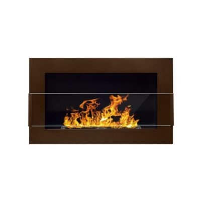 BIOHEAT 650x400 TUV GLASS biožidinys įmontuojamas - pakabinamas su stiklu