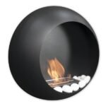 CACHFIRES COLORADO BLACK seinale kinnitatav biokamin