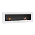 CACHFIRES MURUS 1600 GLOSS WHITE seinale kinnitatav biokamin
