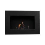 CACHFIRES MURUS 800 BLACK wall-mounted biofireplace