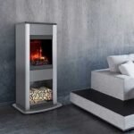 DIMPLEX CUBIC pastatomas vandens garų židinys su apdaila
