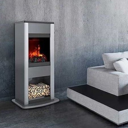 DIMPLEX CUBIC pastatomas vandens garų židinys su apdaila