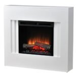 DIMPLEX NOVA ECO LED freestanding electric fireplace with surround