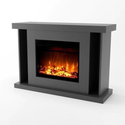 GLOW FIRE TARVOS pastatomas elektrinis židinys su apdaila