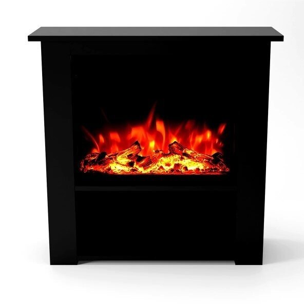 glow-fire-thebe-black-pastatomas-elektrinis-zidinys-su-apdaila-3 GLOW FIRE THEBE BLACK напольный электрокамин с облицовкой — изображение 1