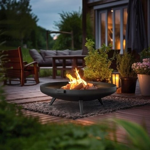 infire-misa-1000-bowl-black-metaline-lauzaviete-5 INFIRE MISA 1000 BOWL BLACK metal fire pit - Image 1