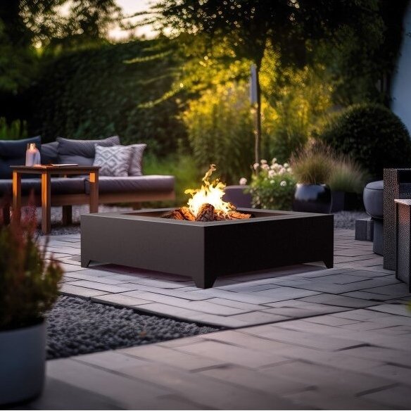 INFIRE OUTFIRE 1000 SQUARE metalinė laužavietė