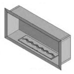 KAMI PELE 1000x400x230 biofireplace built-in