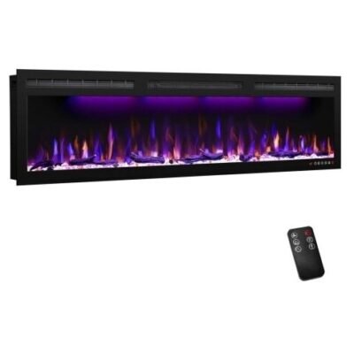 MystFlame BIG50PRO pakabinamas elektrinis židinys – vaizdas