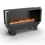 PLANIKA COOL FLAME 1000 FIREPLACE sisseehitatav elektrinis veeaurukamin