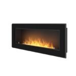 SIMPLEFIRE FRAME 1200 BLACK įmontuojamas biožidinys juodas rėmas
