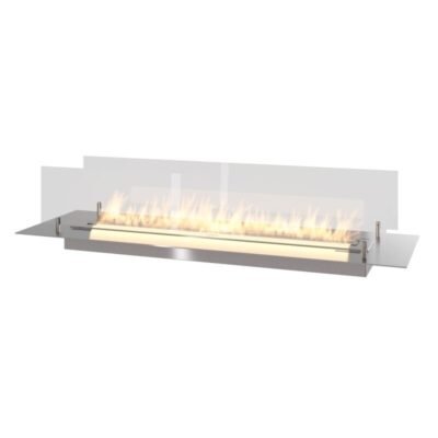 SIMPLEFIRE INSERT SIMPLE 1000 INOX biožidinio degiklis įmontuojamas su stiklais