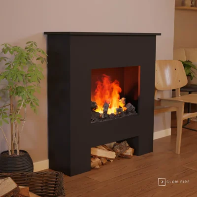 GLOW FIRE POSEIDON pastatomas vandens garų židinys su šildymo funkcija