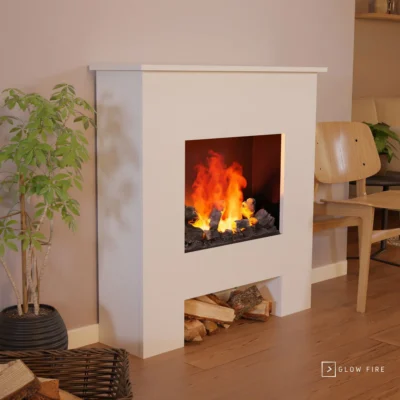 GLOW FIRE POSEIDON pastatomas vandens garų židinys su šildymo funkcija