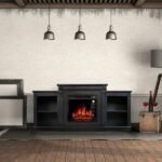ARFLAME FASHION AF18 EBONY freestanding electric fireplace