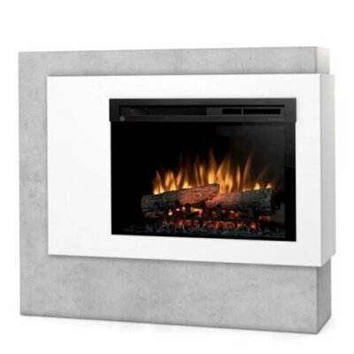DIMPLEX PULMARI CONCRETE- 26 XHD pastatomas elektrinis židinys su apdaila