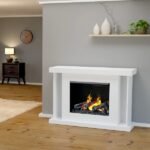 GLOW FIRE ARES WHITE vabalt seisev veeaurukamin