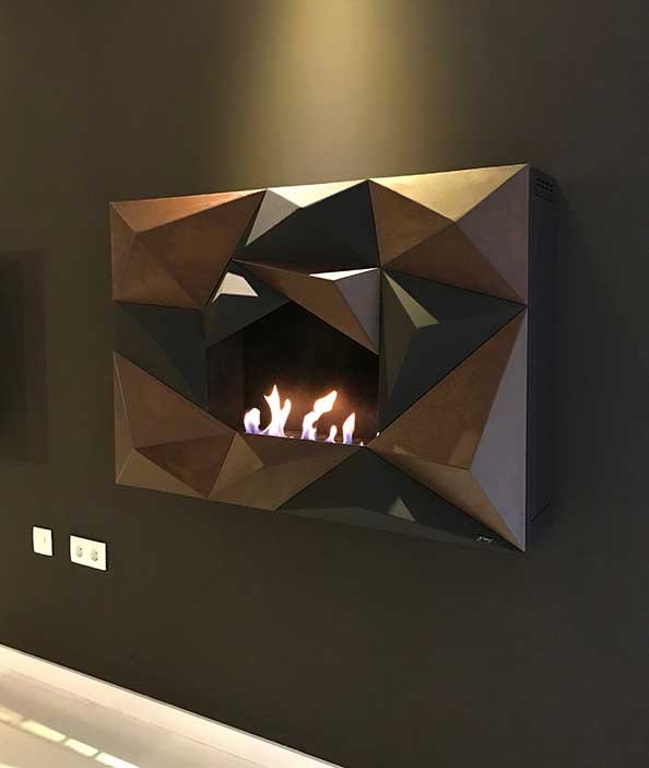 GlammFire CRYSTAL pakabinamas biožidinys