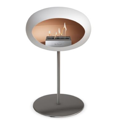 LE FEU WHITE GROUND STEEL LOW pastatomas biožidinys