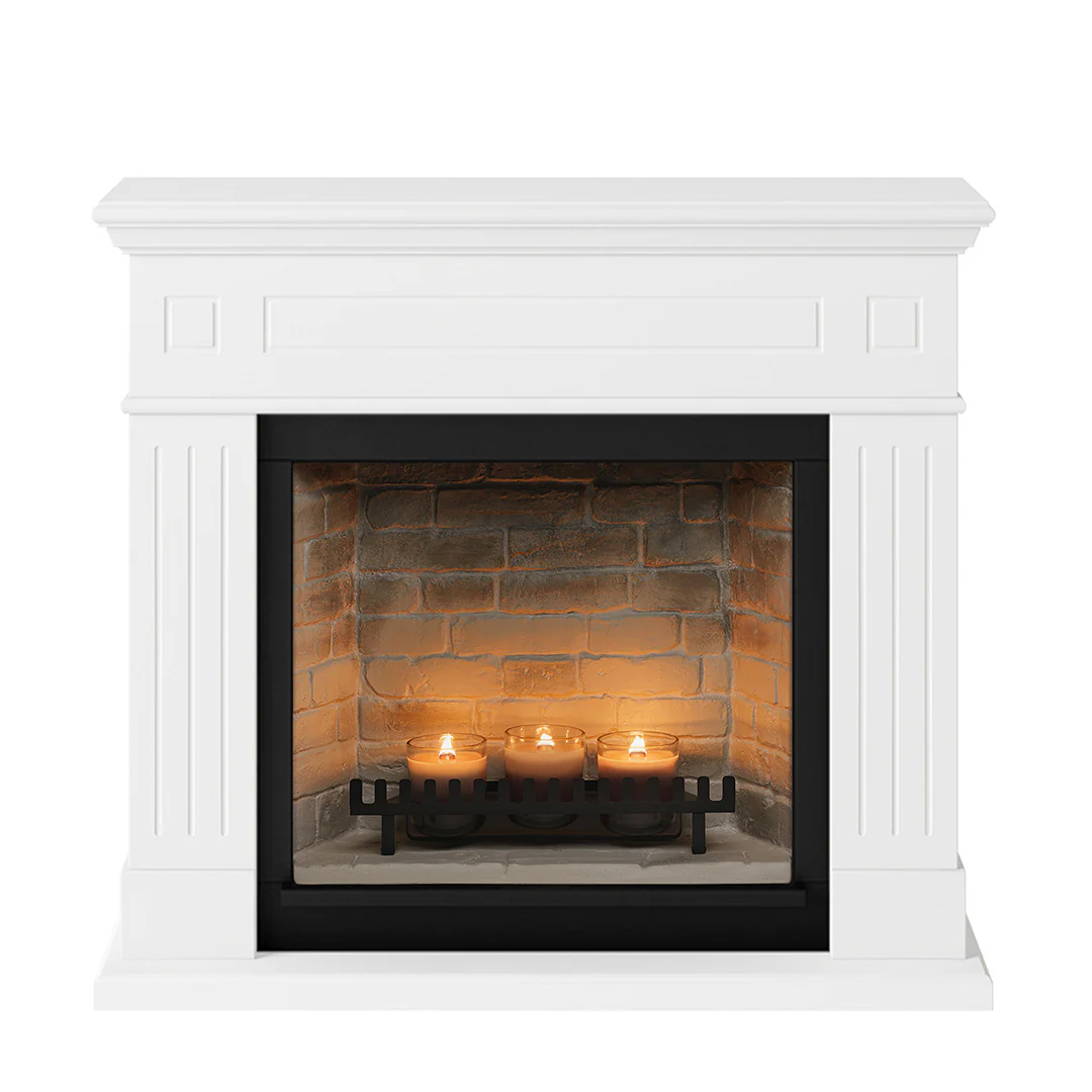 TAGU LARSEN ZenFlame PURE WHITE pastatomas židinys su apdaila 4 TAGU LARSEN ZenFlame PURE pastatomas židinys su apdaila