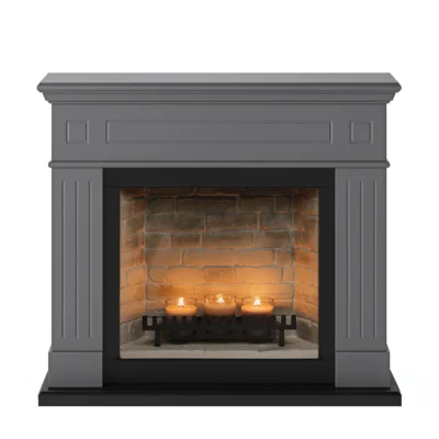 TAGU LARSEN ZenFlame SOLID pastatomas židinys su apdaila