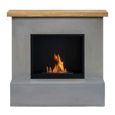 TAGU ROLF CONCRETE FreeFlame pastatomas biožidinys su apdaila