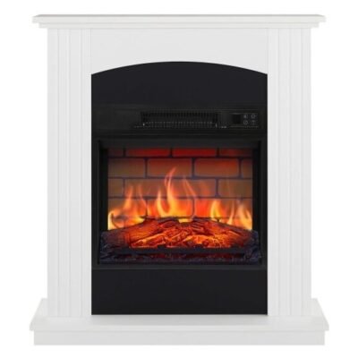 ARFLAME COLLINS AF18B WHITE pastatomas elektrinis židinys