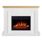 ARFLAME MARBELYA AFS23S WHITE pastatomas elektrinis židinys