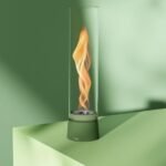 HOFATS SPIN AIR 1200 GREEN eraldiseisev lauapealne biokamin