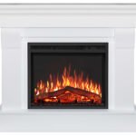 ARFLAME ALBION AF24 WHITE pastatomas elektrinis židinys