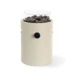 HAPPY COCOONING LUMI GROOVE OYSTER BEIGE dujinis lauko židinys