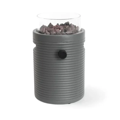 HAPPY COCOONING LUMI GROOVE SMOKEY ANTRACITE dujinis lauko židinys