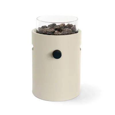 HAPPY COCOONING LUMI STEEL OYSTER BEIGE dujinis lauko židinys