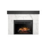 DIMPLEX AVEN MARMUR-BLACK 26 XHD brīvi stāvošs elektriskais kamīns ar apdari