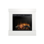 DIMPLEX DIRO WHITE 28 XHD brīvi stāvošs elektriskais kamīns ar apdari