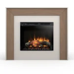 DIMPLEX ZUNI CASHMERE- 28 XHD pastatomas elektrinis židinys su apdaila