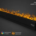 AFIRE PREMIUM AWPR-100-250 įmontuojamas vandens garų židinius