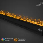 AFIRE PREMIUM AWPR-140-350 įmontuojamas vandens garų židinius