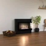 GLOW FIRE HALDEN MINI RIGHT pastatomas biožidinys su apdaila